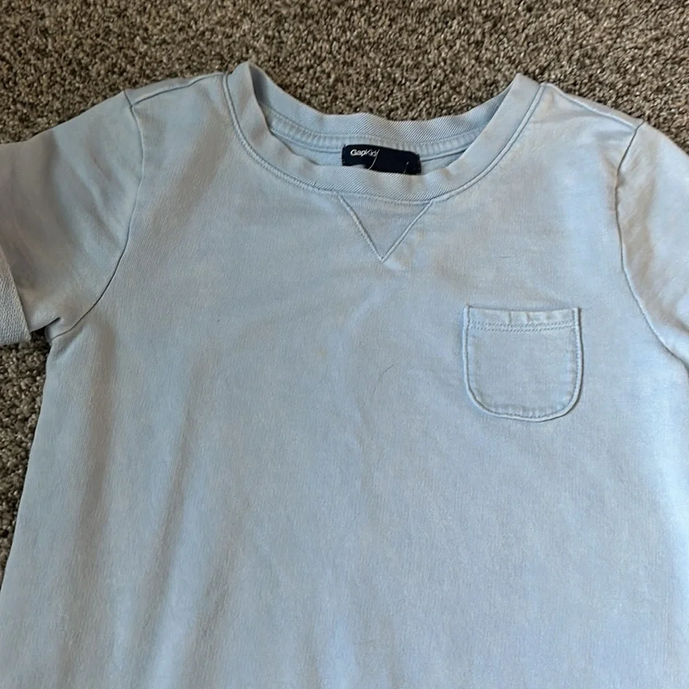 GAP Kids Blue and Teal Dress Set size 7/8